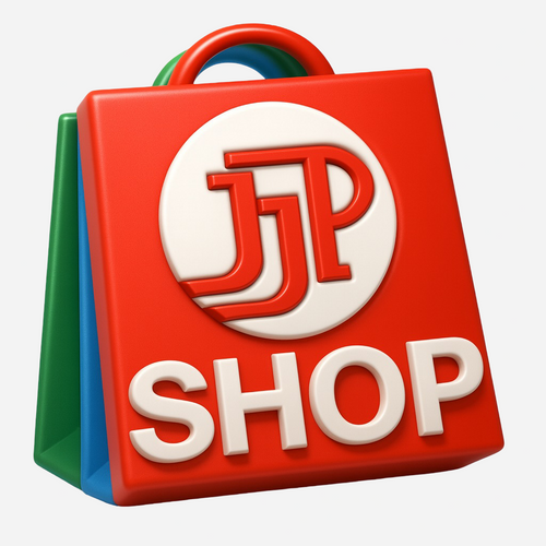 Logo de JJPSHOP, tienda de productos de corte láser en metal.
